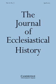 Journal of Ecclesiastical History