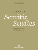 Journal of Semitic Studies
